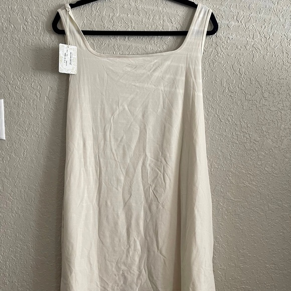 PERUVIAN CONNECTION TOP PIMA COTTON LONG TANK  NWT - Picture 4 of 7